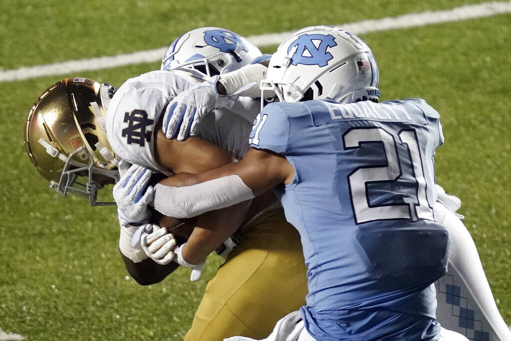 8. Chazz Surratt (Sr., North Carolina, 6-2, 229)